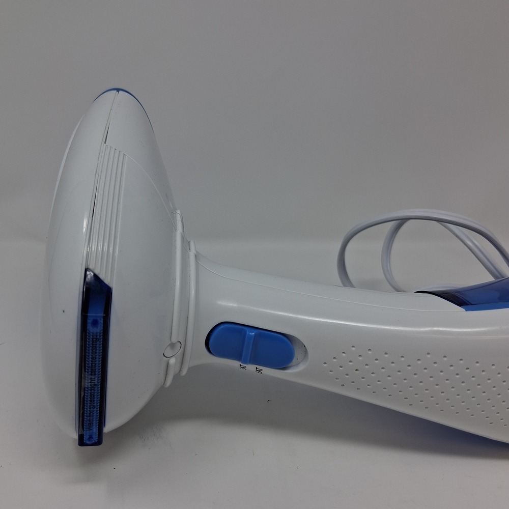 Conair ExtremeSteam Handheld Fabric Steamer White Blue GS237X 1110W Corded - Picture 5 of 8